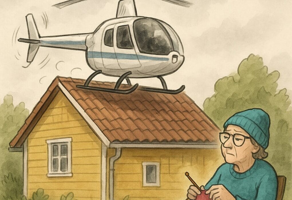 Kulturkrasj på Knausvollen (Bodø): Hustak, helikopter og hysterisk frisone 5 29. apr. 2025 18 49 51